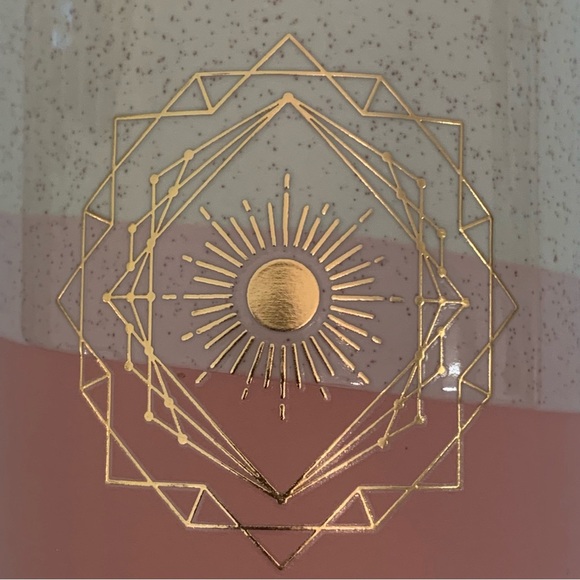 Filled With Gratitude Pottery Plant Pot Desert Colors Gold Writing Inspirational - Picture 11 of 15